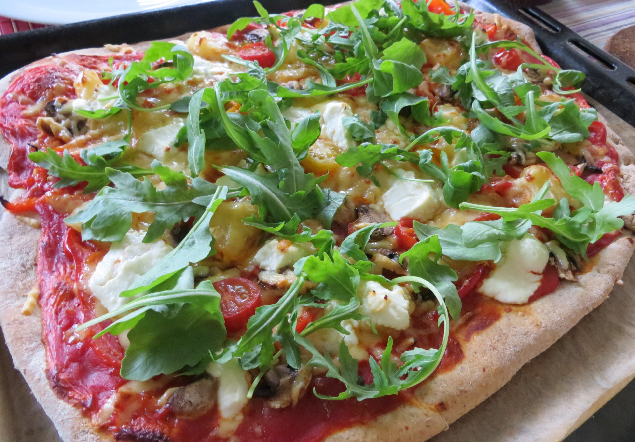 palm Fruit groente Statistisch Pizzafeest met zelfgemaakte pizza | Kempense Geitenkaas Polle